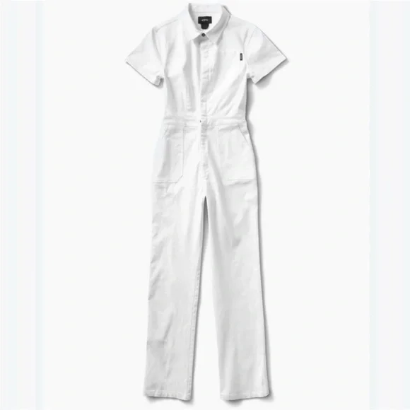 NWOT WHITE JUMPSUIT SIZE L
ATWYLD - Pit Crew Jumpsuit
Never worn! - Picture 1 of 3